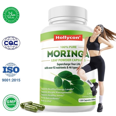Moringa Pulver Kapsel zur Unterstützung der Gewichtskontrolle Natürliche Abnehmkapseln