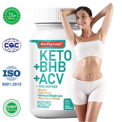 Keto ACV BHB Kapseln zur Förderung des Stoffwechsels Gewichtsverlust Natürliche Abnehmkapseln