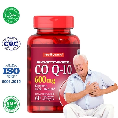 CoQ10-Softgels für die Gesundheit des Herzens Energie-Booster Mundgesundheit