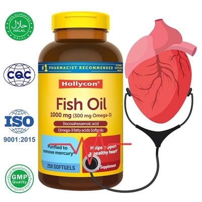 Custom Omega 3 Fettsäuren Fischöl Softgels unterstützen ein gesundes Herz