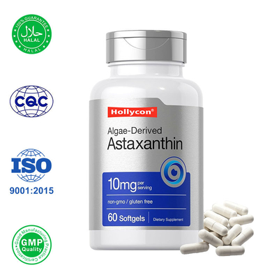 Astaxanthin Softgels Unterstützung des Herz-Kreislauf- und Immunsystems Lipidstoffwechsel