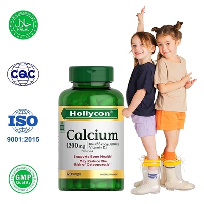 OEM Calciumcarbonat-Softgels für die Gesundheit der Knochen und die Kalziumaufnahme