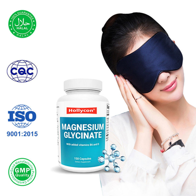Magnesiumglycinat-Kapseln zur Linderung von Stress und Entspannung