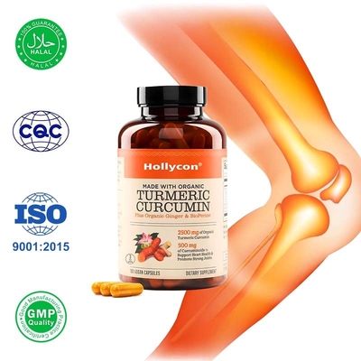 Curcumin Kurkuma Kapseln mit Bioperin für die Gesundheit der Gelenke