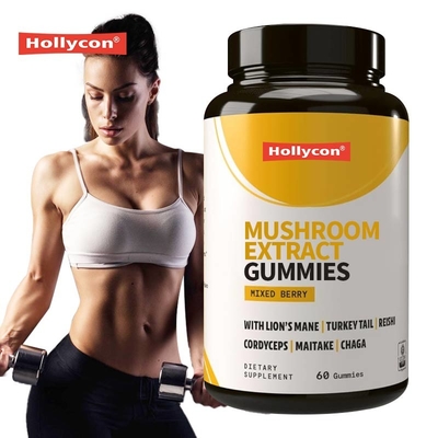 Fabrikpilzgummies verbessern das Gedächtnis und die Konzentration des Immunsystems