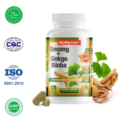 Panax Ginseng-Tabletten fördern Gedächtnisspeicherung, Energie und geistige Wachsamkeit
