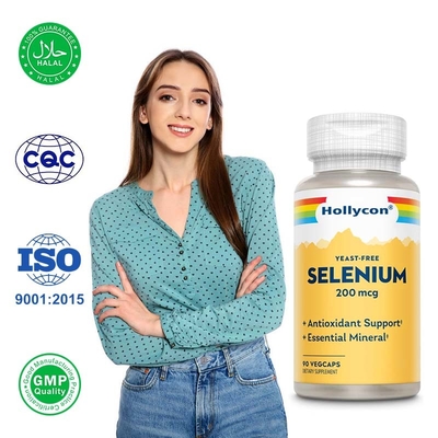 Fabrik-Selen-Kapseln Hefefreies Selen fördert die Gesundheit der Schilddrüse