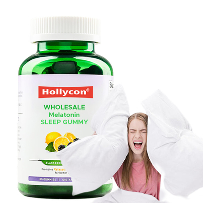 Melatonin Schlafgummies unterstützen den Schlaf fördern Entspannung Ruhe