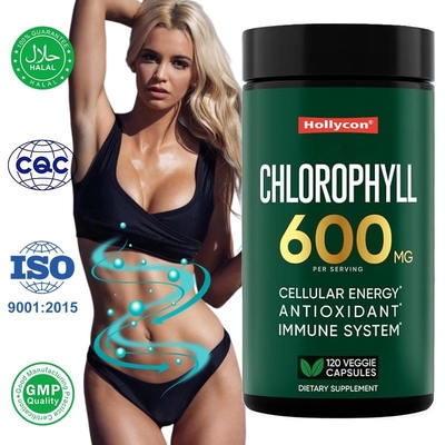 Hersteller Chlorophyllpillen für die Energieimmunität der Haut und internes Deodorant