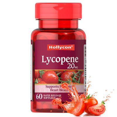 Lycopin-Softgels zur Förderung der Prostatagesundheit 20 mg Lycopin-Ergänzung
