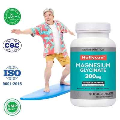 Lieferant Glycinat Chelat Magnesium Ergänzung für Nervenknochenmuskelgesundheit