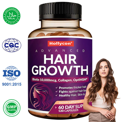 Großhandel Haarwachstumsvitamine für Frauen Stärkere Haare gesündere Haut und Nägel