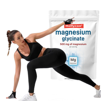 Magnesiumglycinat Kapseln zur Unterstützung der Ruhe Magnesiumkapseln zur Muskelentlastung