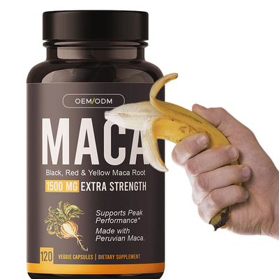 Maca-Kapseln für Männer Energiekapseln Kräuterpräparate Maca-Wurzelkapseln für Männer