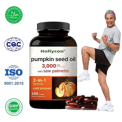 OEM Jungpflanzenöl mit Saw Palmetto Pumpkinöl Softgels