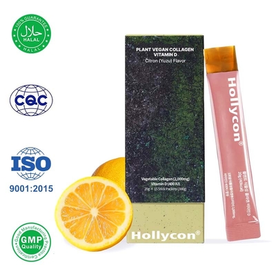 Vegane Kollagen-Jelly-Sticks mit Vitamin D3 400IU zur Unterstützung gesunder Knochen