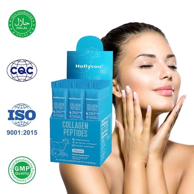 OEM Kollagenpeptide Pulver Ergänzung Hydrolysiertes Kollagen für Haut, Haare und Nägel