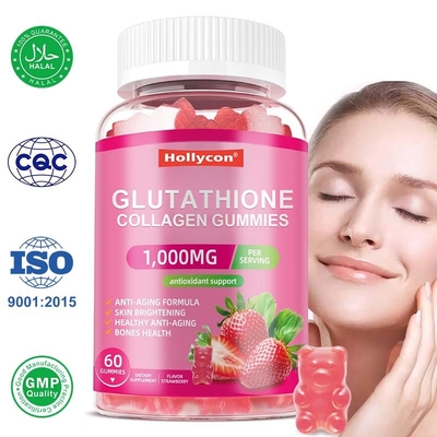 OEM Glutathion Kollagen Gummies Ergänzung zur Hautbleichung Glutathion Kollagen Gummies