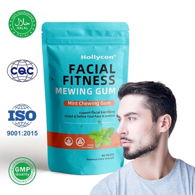 Hot-Selling Mächtige Minze Kiefer Training Hartes Kaugummi Gesichtsfitness Mewingen Kaugummi Ultra-harter Kiefer Kaugummi