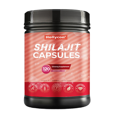 Shilajit-Kapseln heiß verkaufte reine Himalaya-organische Shilajit-Ergänzung für Männer Immunförderung Energie-Boost