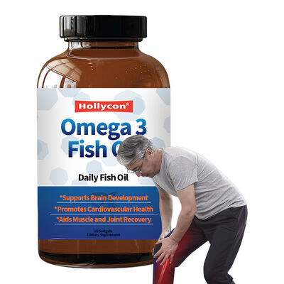 OEM tägliche Fischöl Omega 3 Ergänzung für Frauen und Männer mit EPA & DHA unterstützt Gelenkgesundheit Omega 3 Fischöl