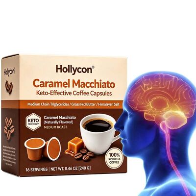 Hersteller Mellow Macchiato Diätkaffee mit niedrigem Zuckergehalt